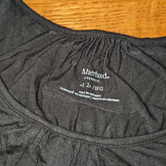 Motherhood Maternity Cold Shoulder Tunic - Picture 3 of 3